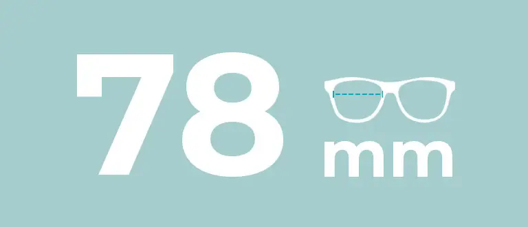 Lens Size: 78mm Glasses